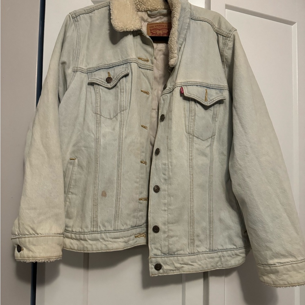 Levi wool Jean jacket